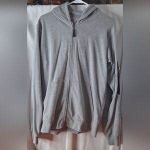 Caterpillar Gray Full Zip Hoodie